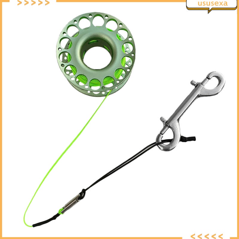 Cuộn dây câu cá bằng hợp kim nhôm cao cấp kèm kẹp hai đầu dài 30m màu sắc lựa chọn | BigBuy360 - bigbuy360.vn