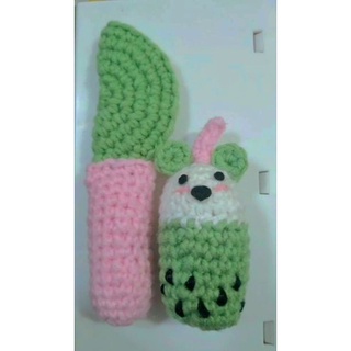 [Handmade Crochet] Móc khóa con dao bằng len