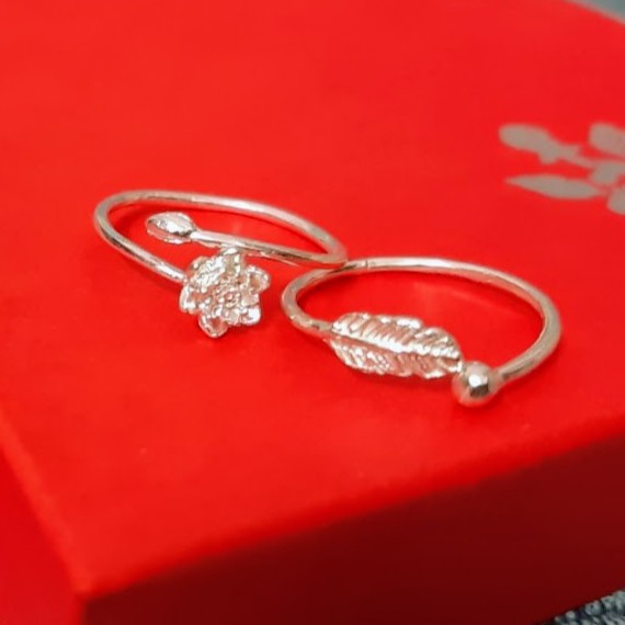 Bộ 2 Nhẫn Bạc Ta Trẻ Trung