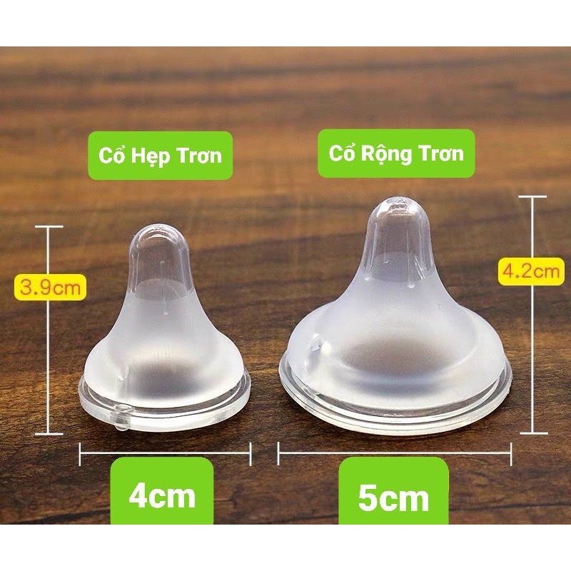 Núm vú Silicon Siêu Mềm Baby Legend size L 6 - 9 tháng