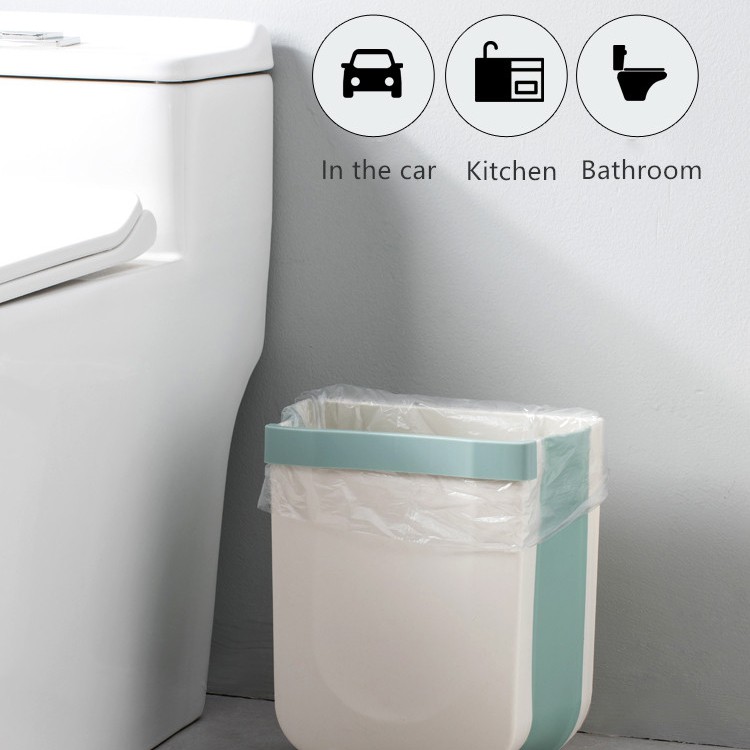 Xiaomi Youpin Jordan&amp;Judy Thùng Rác Treo Tường 8.8L Có Thể Gập Lại Tiện Dụng Cho Nhà Bếp