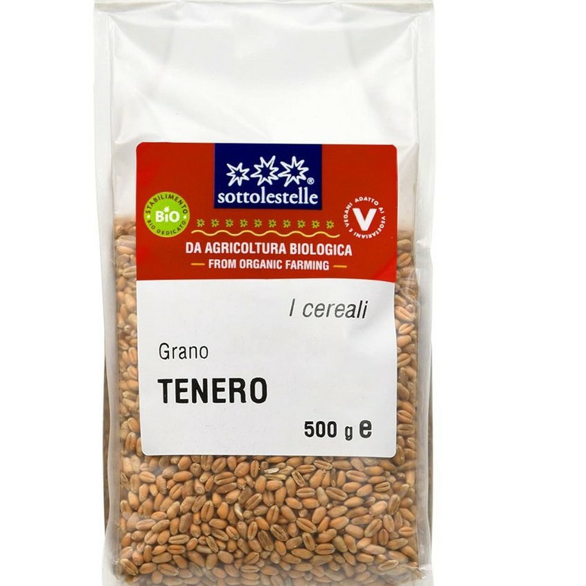 Hạt giống Cỏ Lúa Mì Hữu Cơ Sottolestelle 500gr -  Organic WheatGrass Seeds OL 12/2022 CLMYH
