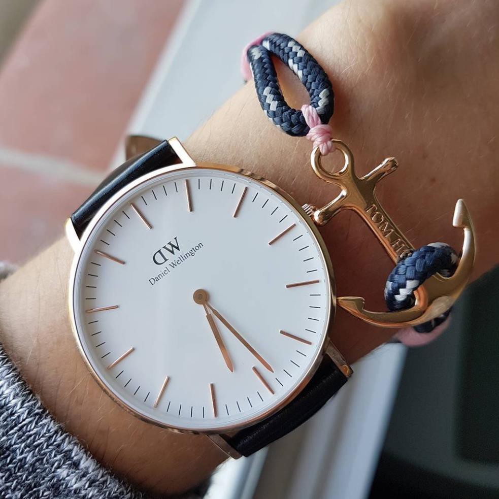 Đồng hồ nam Daniel Wellington Classic Sheffield viền vàng (36-40mm) DW VIỆT NAM