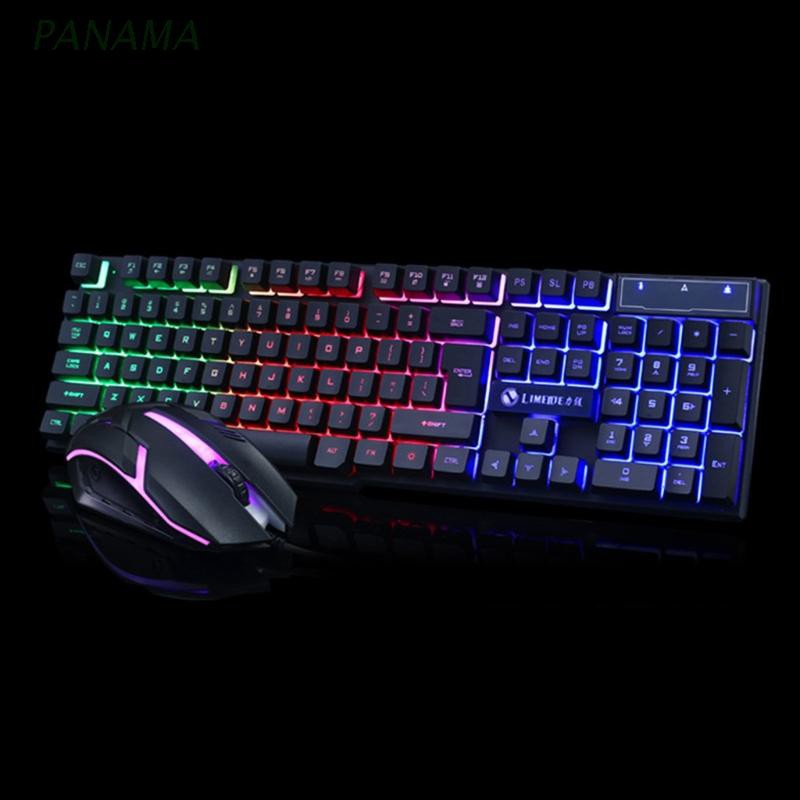 Set Bàn Phím Và Chuột Quang Chơi Game Có Dây 104 Phím Dành Cho Ns Gtx300