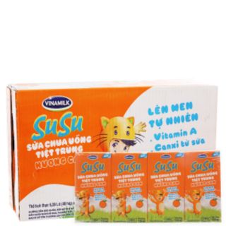 Thùng 48 Hộp Sữa Chua Uống Susu Hương cam( 110Ml

)