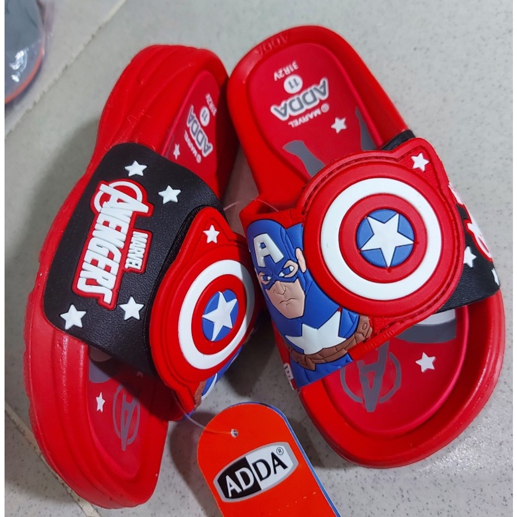 Dép Thái Lan Siêu Nhân Spiderman Nhện Adda 31R2V