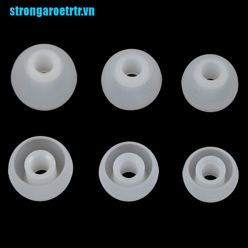 Set 6 Cặp Nút Tai Nghe Nhét Tai Bằng silicone Tiện Dụng