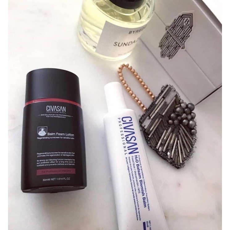 Kem chống nắng Civasan Balm foam lotion có màu
