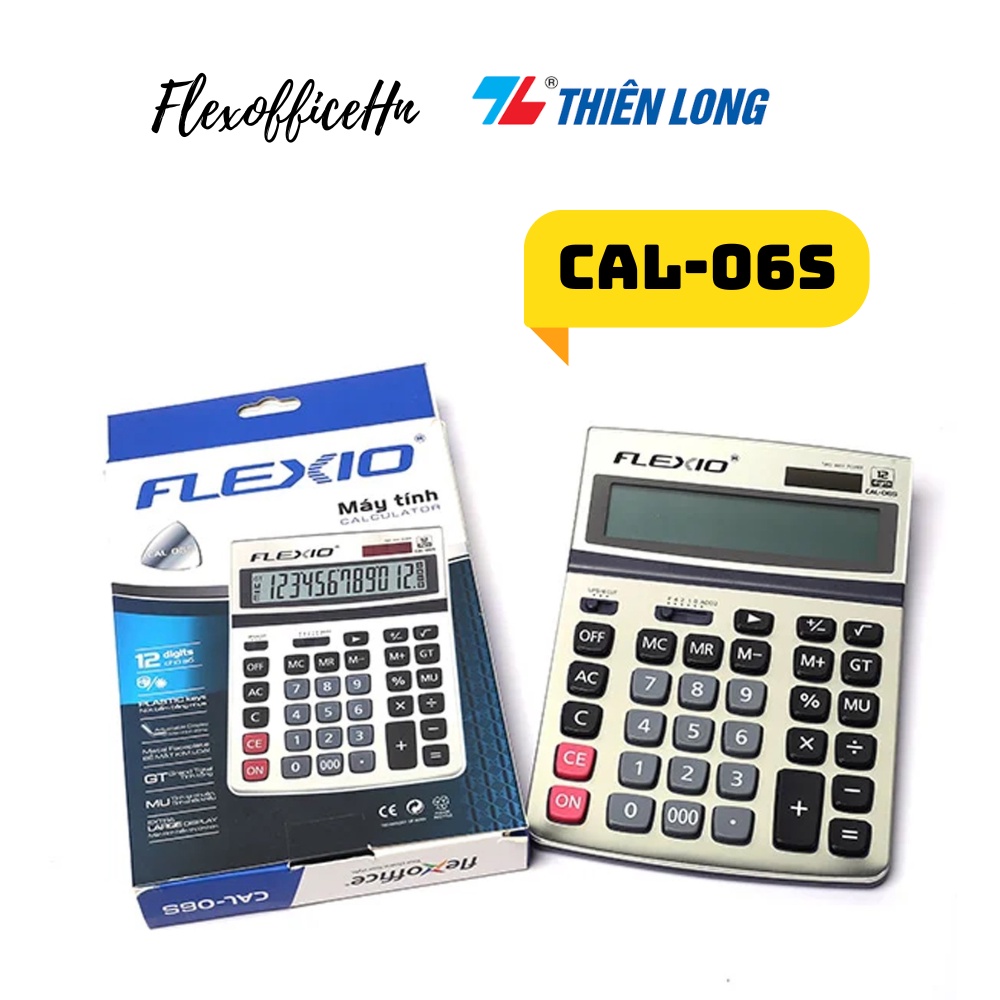 Máy tính bán hàng THIÊN LONG loại to FLEXIO CHÍNH HÃNG CAL-06S