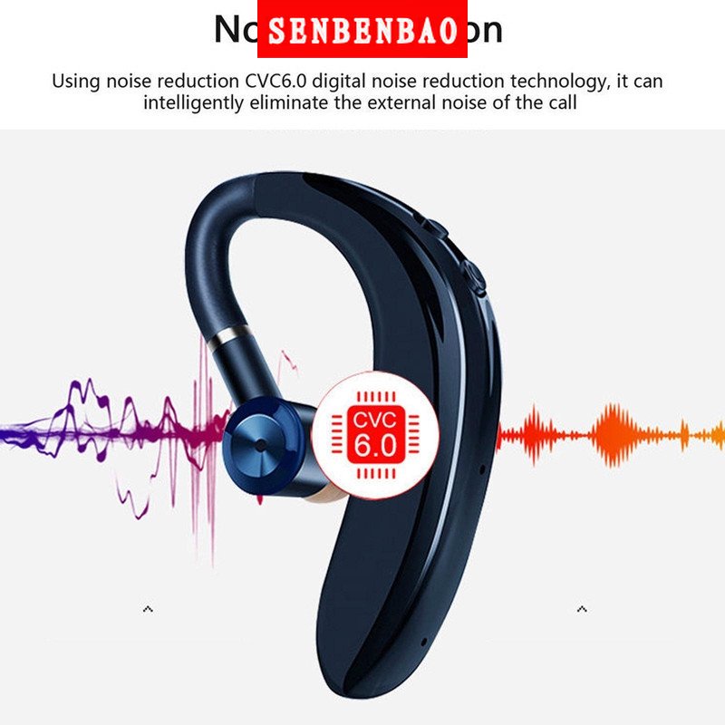 Tai Nghe bluetooth Không Dây Senbenbao S109 Chống Tiếng Ồn HD Kèm MIC Dùng Cho Android