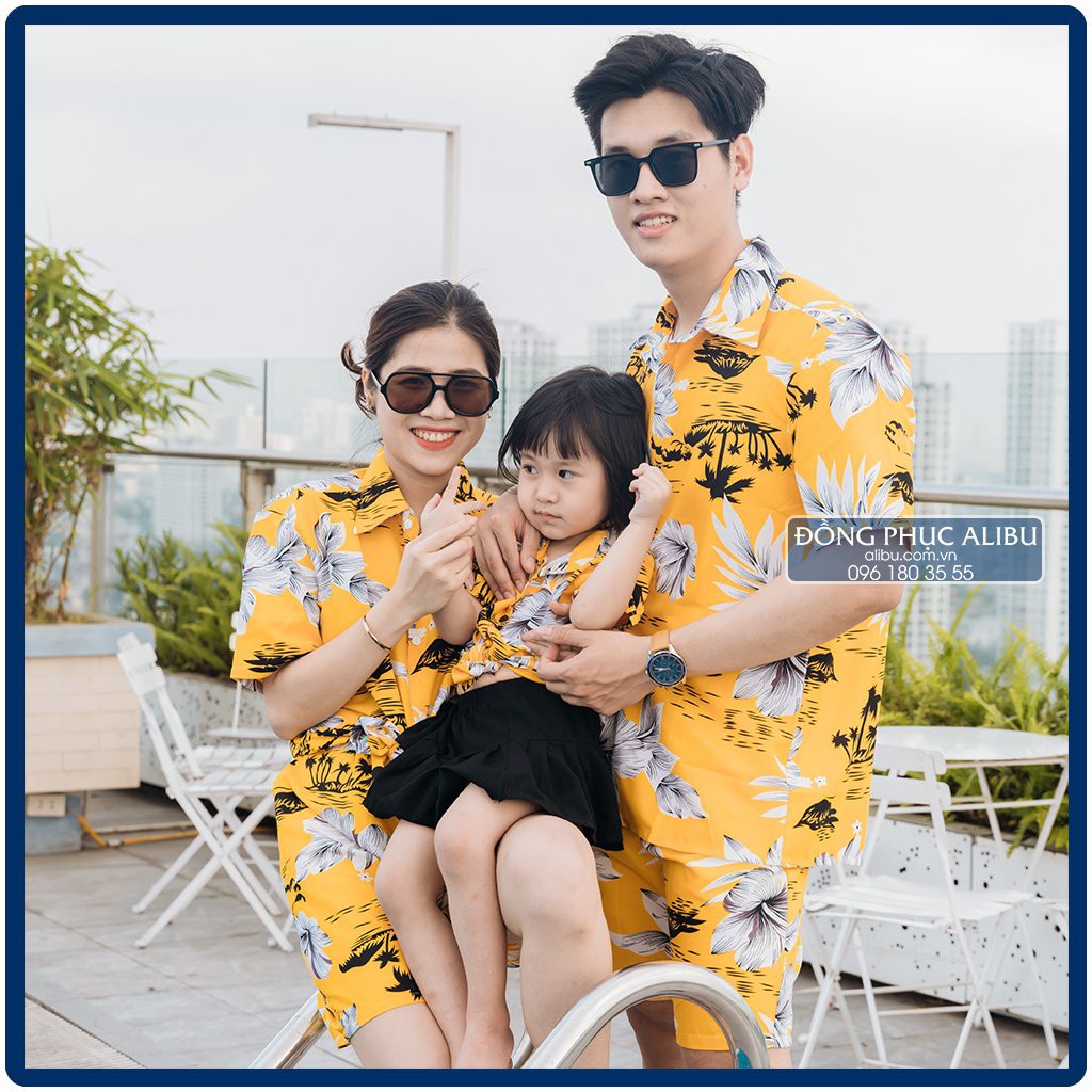 set áo sơ mi họa tiết trái cây đi biển gia đình, nhóm công ty du lịch hè mới nhất giá rẻ | BigBuy360 - bigbuy360.vn