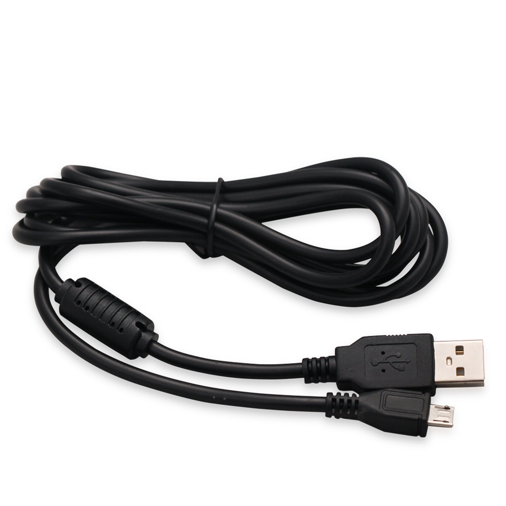Cáp sạc 2 trong 1 cổng Micro USB cho tay cầm chơi game Sony PS4 Slim