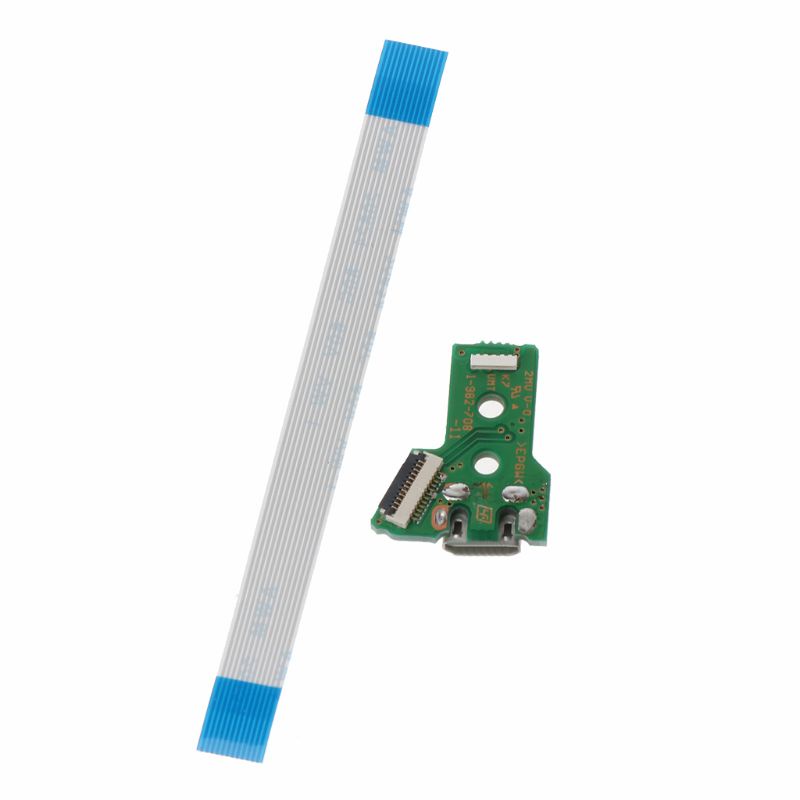 Bảng Mạch Cổng Sạc USB JDS-055 + Cáp Ribbon 12 Pin