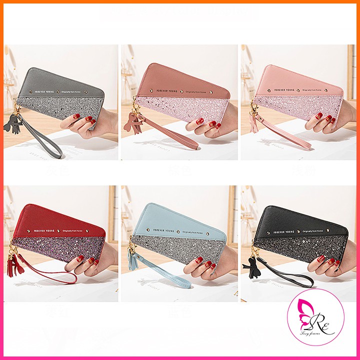 Ví nữ dài cầm tay cao cấp đẹp đựng tiền giá rẻ nhiều ngăn VD09 | BigBuy360 - bigbuy360.vn