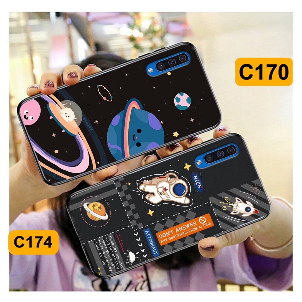 Ốp Samsung A30s - A50 - A50s - A70 in hình astronaut, phi hành gia vũ trụ hottrend, độc đáo, cá tính.