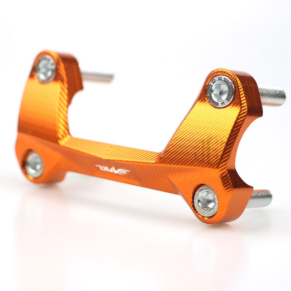 Phụ Kiện Kẹp Tay Lái Bằng Nhôm CNC Cho Xe Mô Tô KTM Duke 125 200 390 RC
