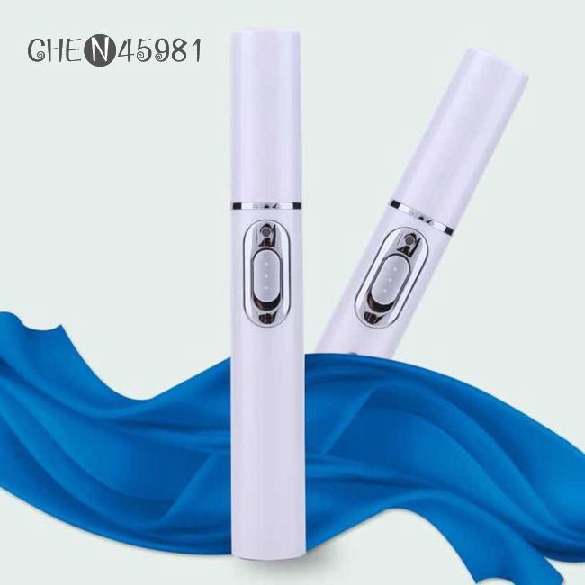 Portable Wrinkle Scar Acne Remover Device Powerful Blue Light Therapy Pen Blu-ray Acne Pen Eye Skin Care Tool