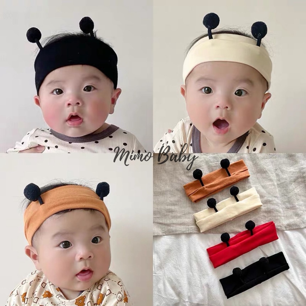 Turban, băng đô ong phong cách hàn quốc đáng yêu cho bé Mimo Baby BD30