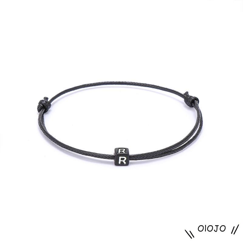 (Ojo.Vn) Vòng Tay Hai Bánh Trượt Kép Chống Thấm Nước / Tên Ban Đầu / Vòng Tay Tùy Chỉnh Cổ Điển