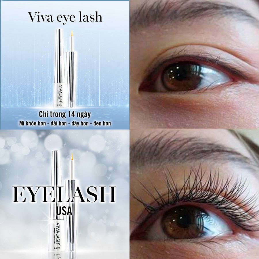 Serum dưỡng dài mi dày mi VIVA LASH Eyelash Conditioner (2,5ml)