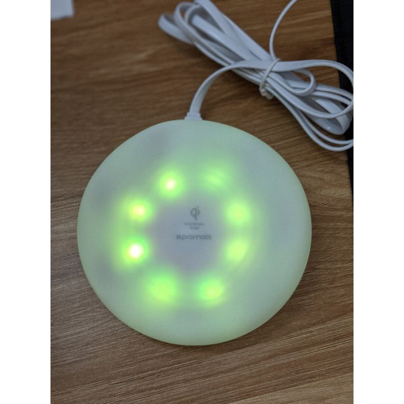 Đế sạc không dây Promate Cloud-Qi 7 màu sắc