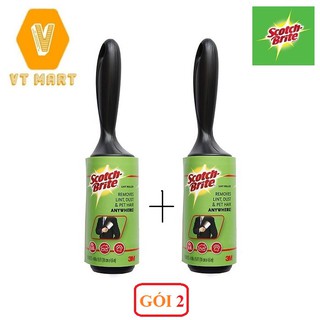 [NÊN MUA] Gói 2 Cây Lăn Bụi Lớn Scotch-Brite 3M - HIBUVTAUTO