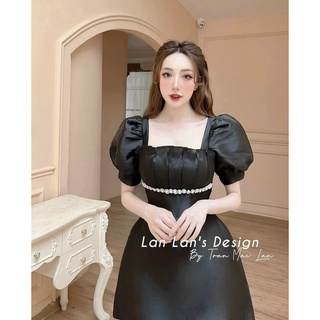 ĐẦM CỔ U VIỀN ĐÁ