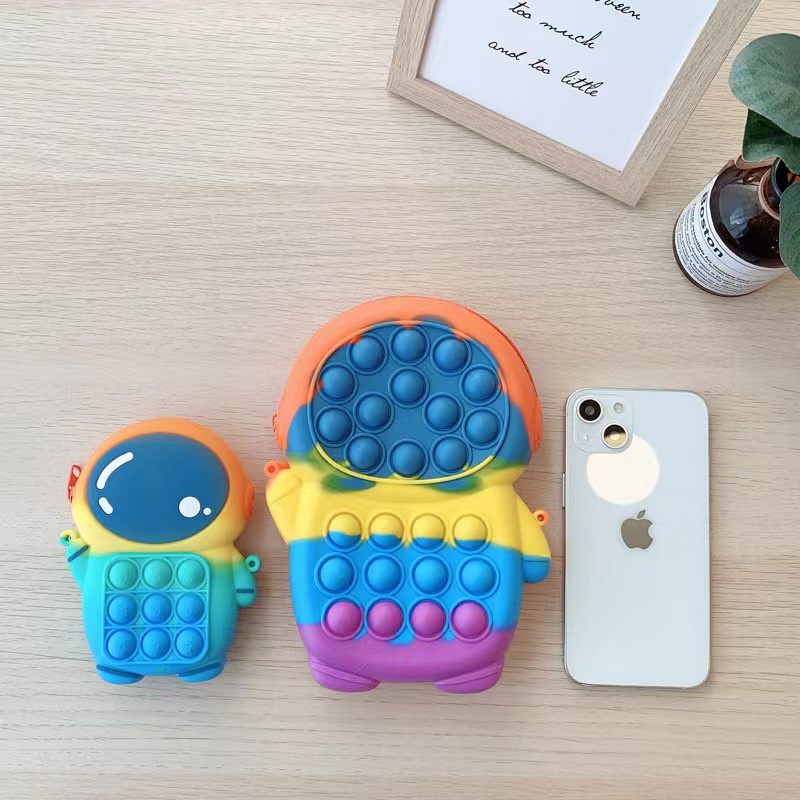 ❤️Túi Đeo Chéo Hình Phi Hành Gia Dễ Thương Cho Học Sinh