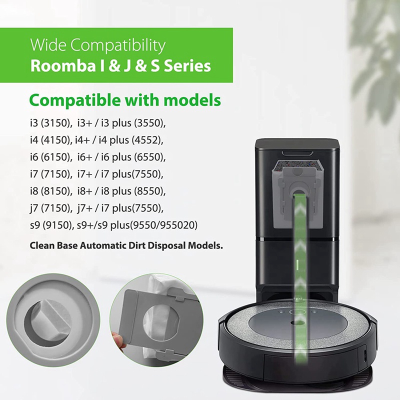 Bộ 24 Túi Đựng Cho Robot Hút Bụi IRobot Roomba I &amp; J &amp; S
