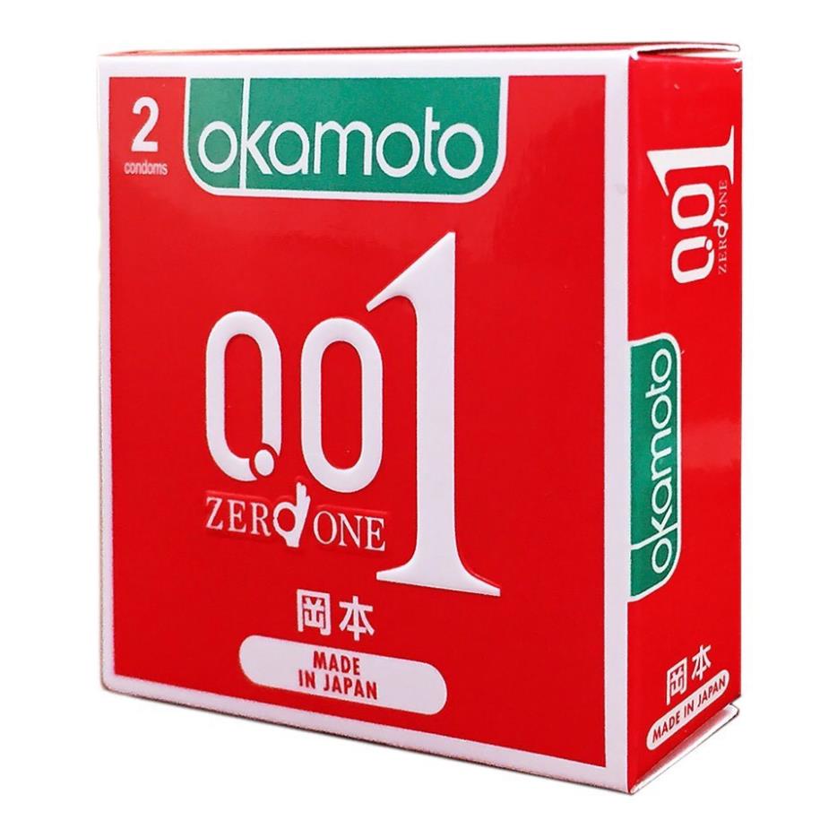 Bao cao su sêu mỏng okamoto zero one 001 mòng nhất thế giới hợp 10 chiếc _Nhi_Store3