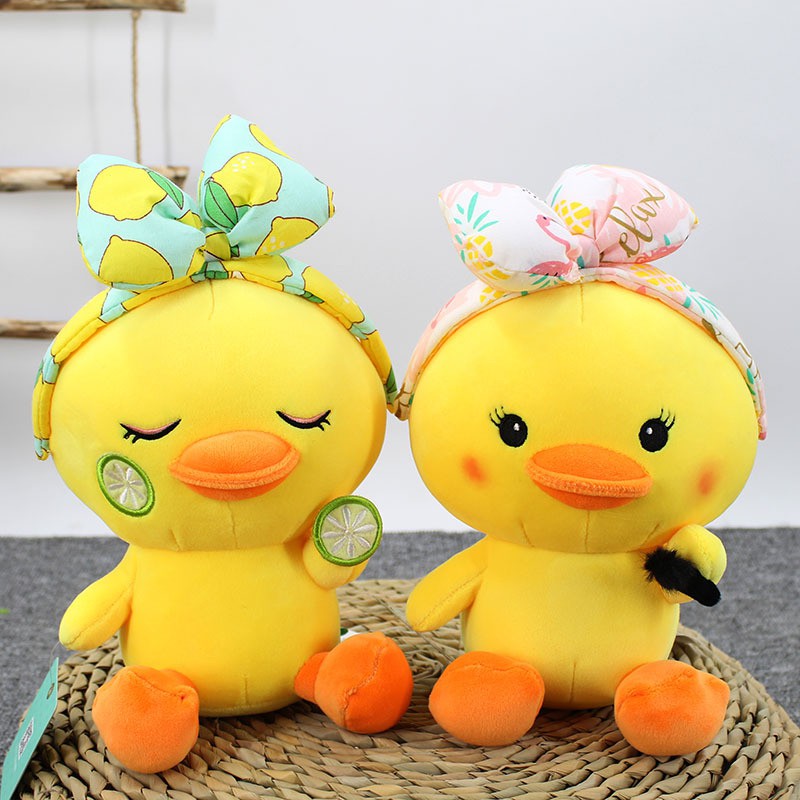 Dễ Thương Thú Nhồi Bông Hình Chú Vịt Vàng Đáng Yêu