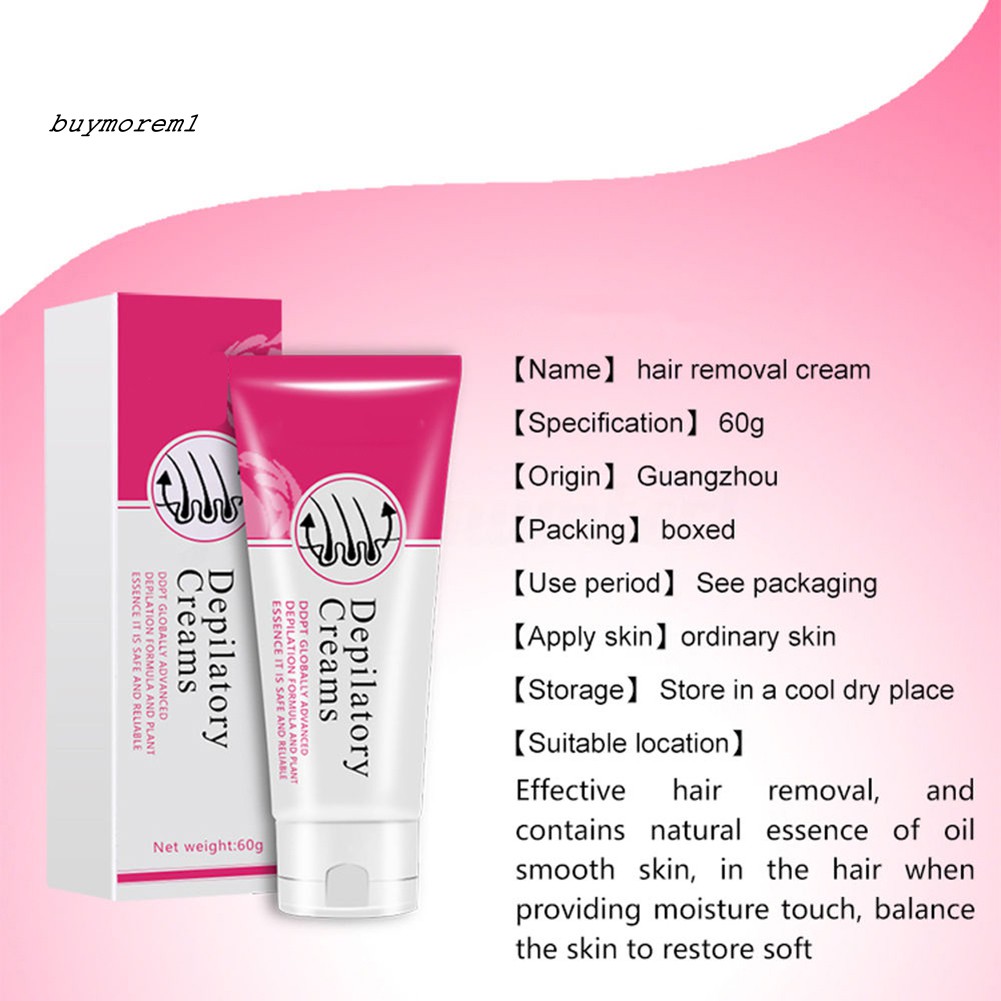 BUY Women Man Painless Armpit Legs Private Part Body Depilatory Hair Removal Cream