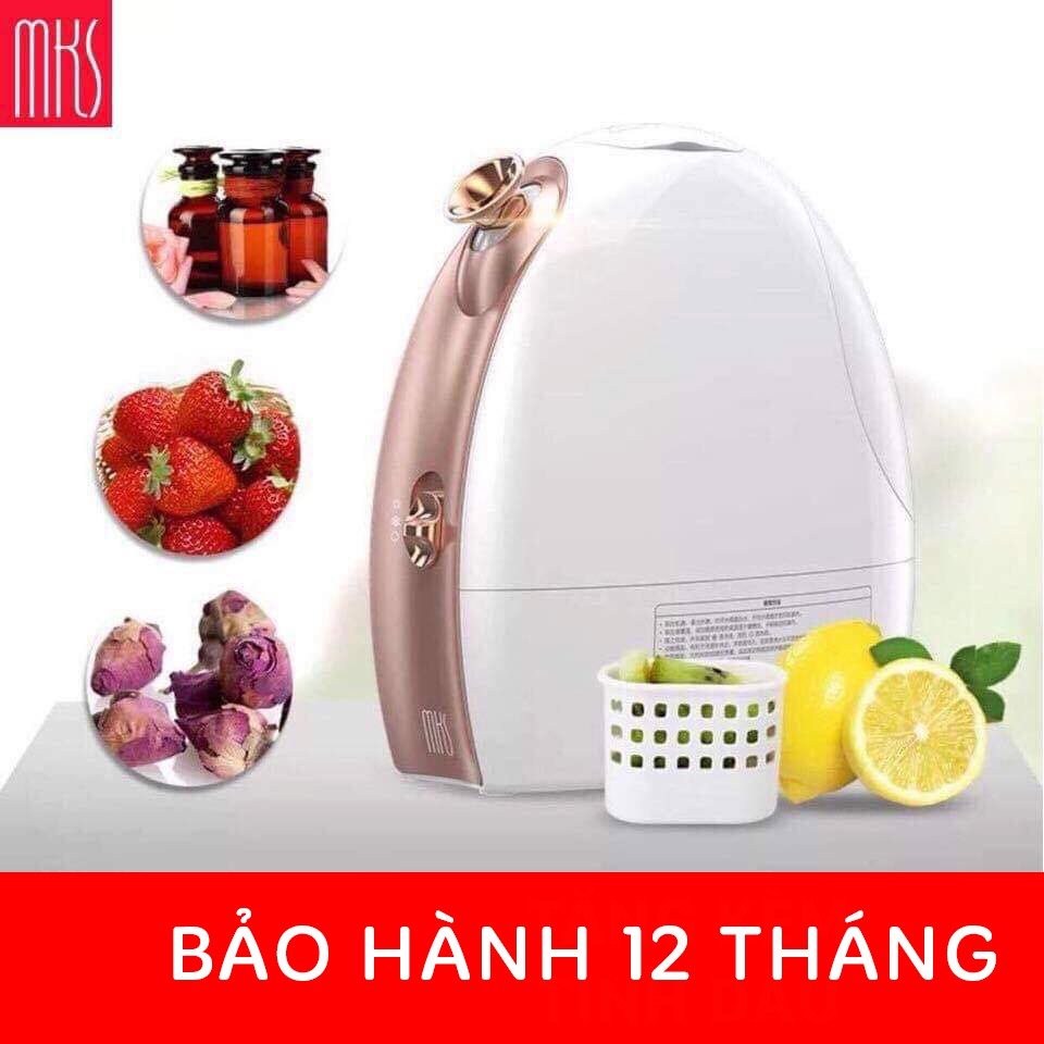 Máy Xông Mặt Nóng Lạnh Cao Cấp MKS-Có Ngăn Chứa Thảo Dược