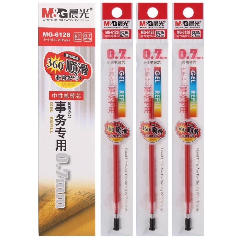 Bút gel M&G 0,7mm luyện viết chữ trung,Nhật,Hàn