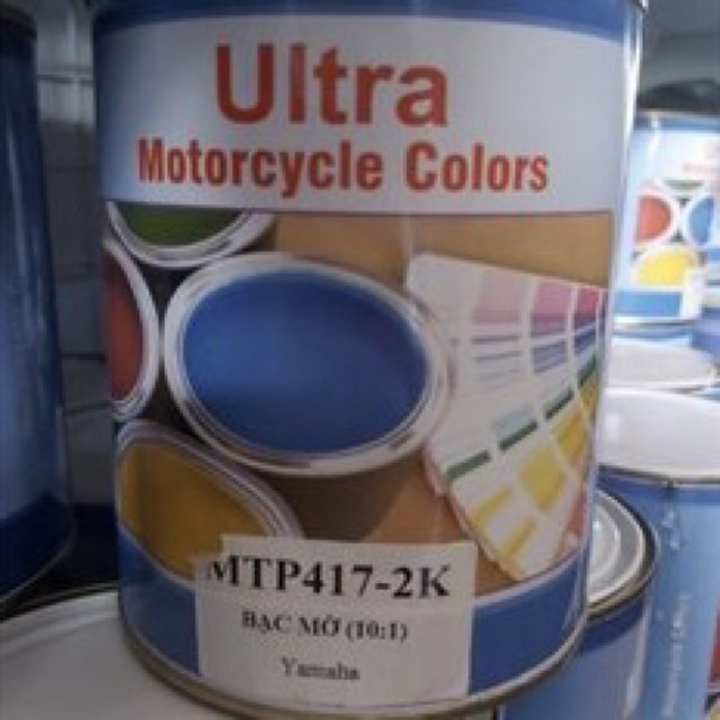 Sơn xe máy Yamaha NVX màu Bạc mờ MTP417-2K Ultra Motorcycle Colors