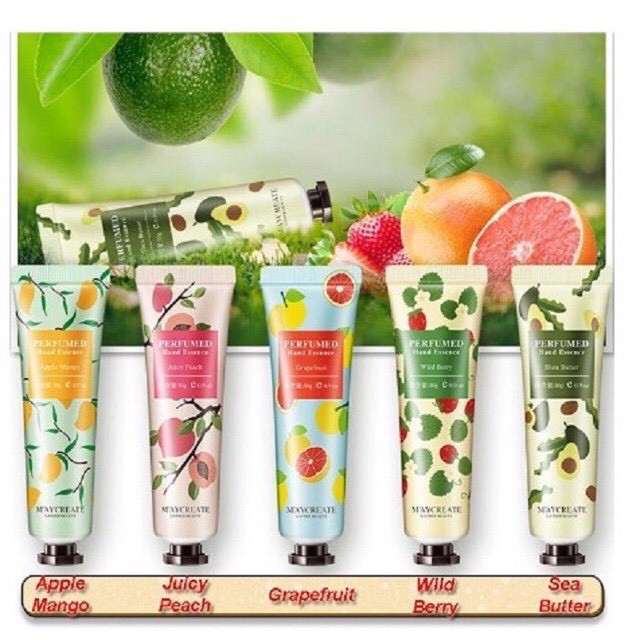 [ĐƯỢC CHỌN 10 MÙI] Kem dưỡng mềm da tay và chân khô nứt nẻ, xước móng rô Maycreate 30g | BigBuy360 - bigbuy360.vn