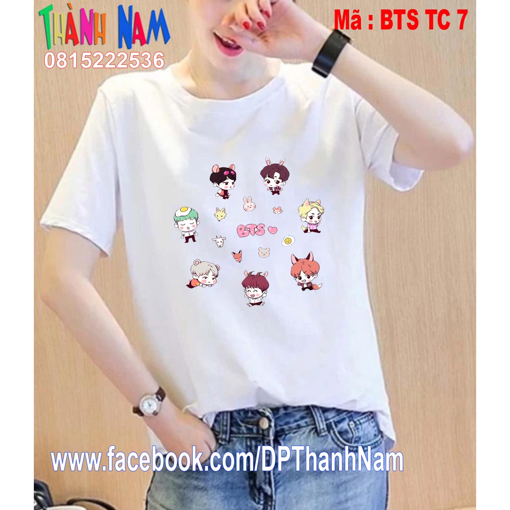 áo phông nhóm BTS
