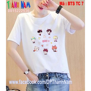 Áo phông nhóm bts