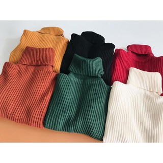 Ao len cổ lọ