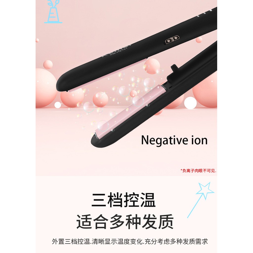 Máy tạo kiểu tóc Kemei không dây cổng sạc USB sử dụng Pin Li-on 5600 mAh làm nóng nhanh chóng dễ mang theo khi du lịch