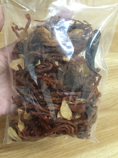 200gram khô heo cháy tỏi thơm ngon