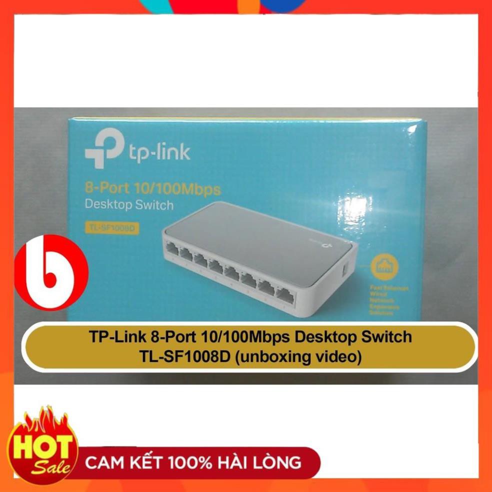 [Chính Hãng] Bộ chia mạng TPLINK TL-SF1005D/TL-SF1008D 5 or 8 Cổng-đầu cổng hub chia ổ mạng 5 or 8 port