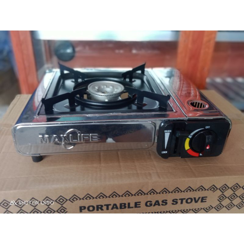 Bếp gas mini inox Maxlife