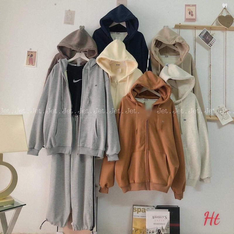 Áo khoá nỉ DO HT11