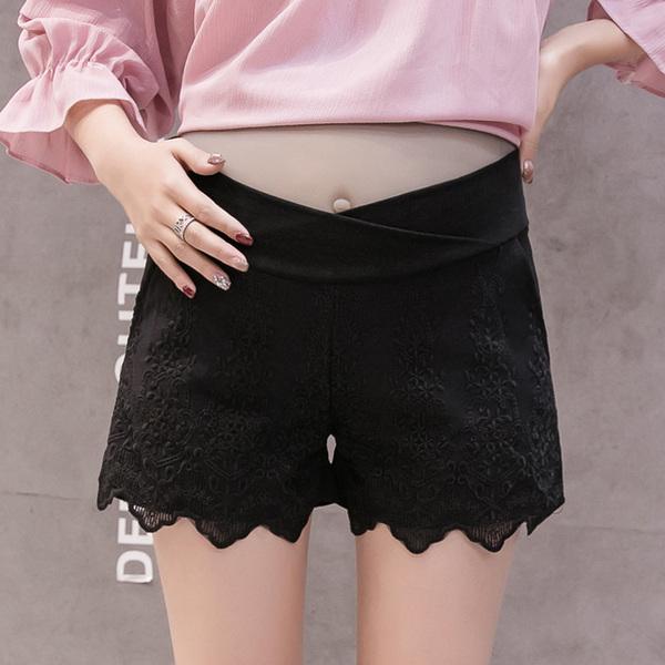 Quần đùi mỏng thời trang cho phụ nữ mang thai