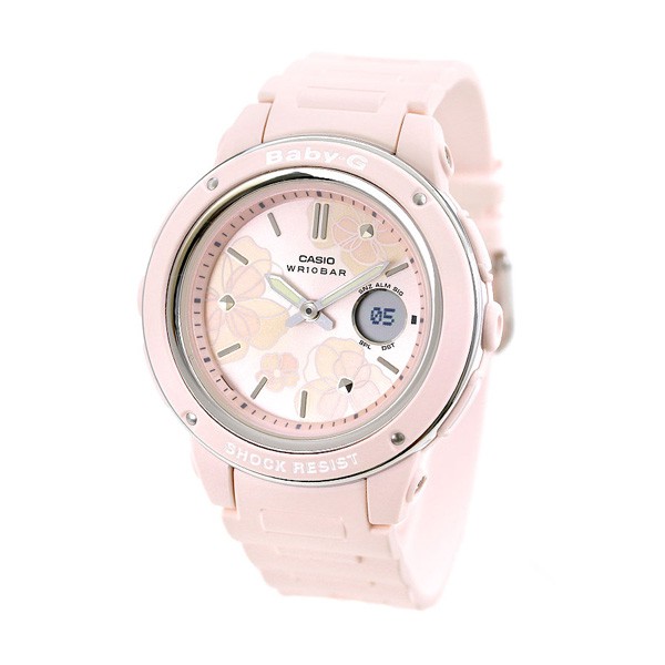 Đồng hồ nữ dây nhựa Casio Baby-G chính hãng Anh Khuê BGA-150FL-4ADR