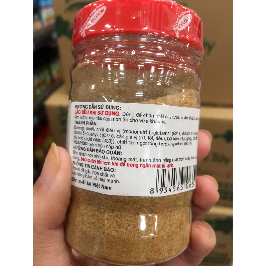 (Chính Hãng Acecook) Muối Chấm Hảo Hảo Chua Cay Thần Thánh Hủ 120g | BigBuy360 - bigbuy360.vn