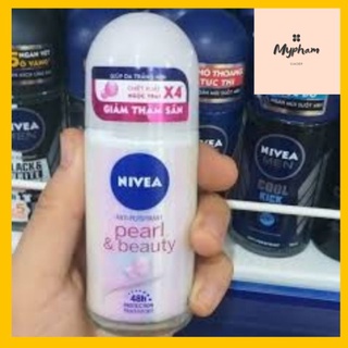 Lăn khử mùi Nivea ngọc trai 50ml