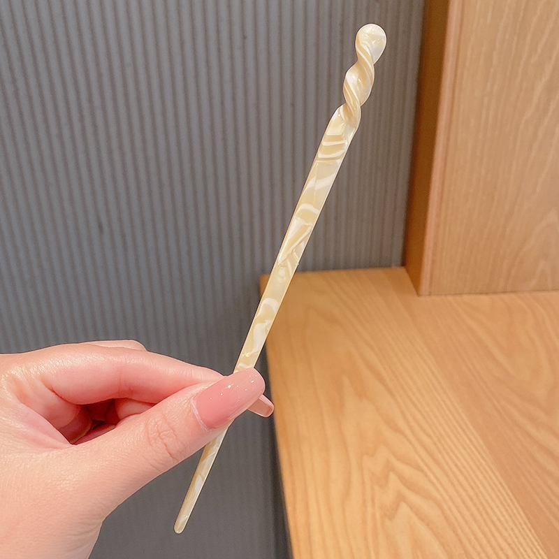 Trâm cài búi tóc acetate phong cách đơn giản dành cho nữ