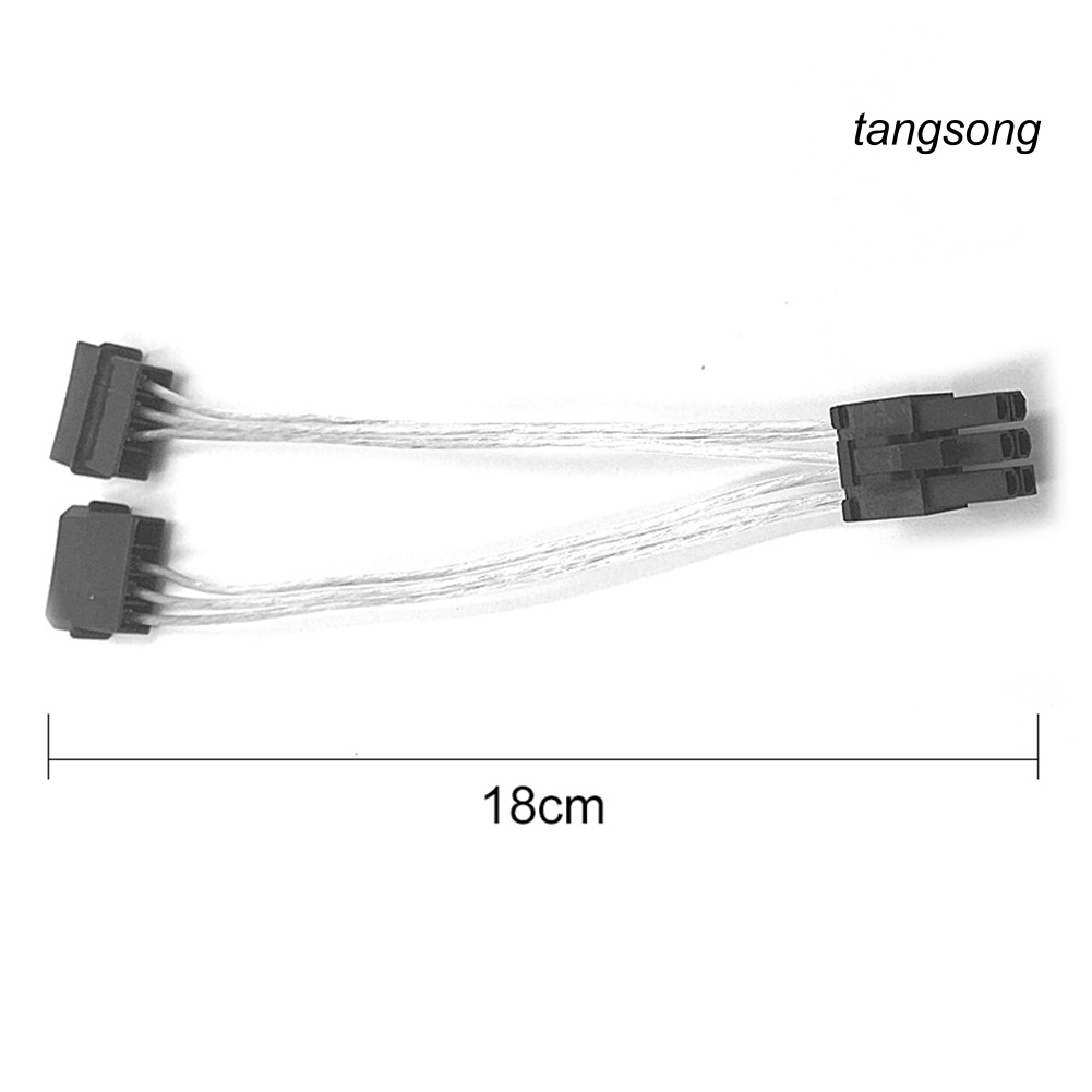 Dây Cáp Nguồn 4 Pin Sang 6 Pin Chuyên Dụng Cho Card Đồ Họa